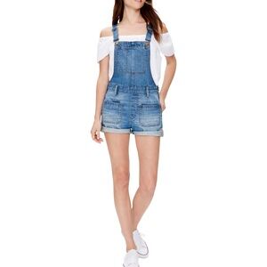 Madewell Denim Shortalls – Adirondack Wash – Size M - Denim Short Overalls